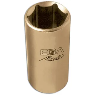 LLAVE DE VASO 1" - 38 MM SERIE LARGA ANTICHISPA Al-Bron (6 CANTOS)