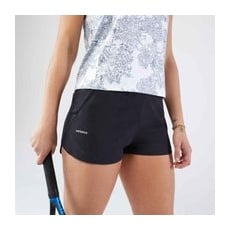 Tennis-shorts Damen - Dry 500 Schwarz, 2XL 44-46