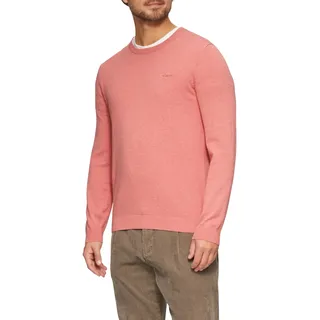 s.Oliver Baumwollpullover mit Logo-Stickerei