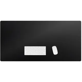 Wallfluent Schreibtischunterlage 120x60 cm Schwarz , Kunststoff , 60x1.6x120 cm , Büromöbel, Schreibtische, Schreibtischzubehör