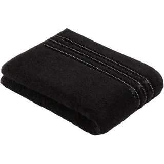VOSSEN Cult de Luxe Duschtuch 67 x 140 cm schwarz