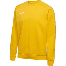 Bild Herren Hmlgo Cotton Sweatshirt, Sports Yellow, S