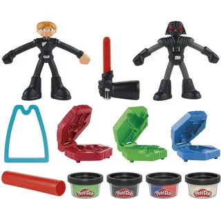 PLAY-DOH Star Wars Galaktische Knet-Abenteuer Action-Figurenset 10 cm