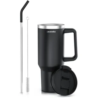 Arendo Thermobecher 1,2 l Edelstahl
