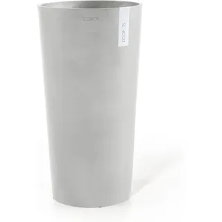 Ecopots Pflanztopf Amsterdam Hoch Weißgrau 41 cm x 76 cm