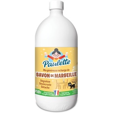 Paulette Savon de Marseille, Fettlöser, leistungsstark, mit Bicarbonat, mehrschichtig, Ecocert, 1 l