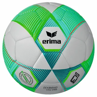 Erima HYBRID LITE 290 Fußball (7192409), Green Gecko/Petrol, 3
