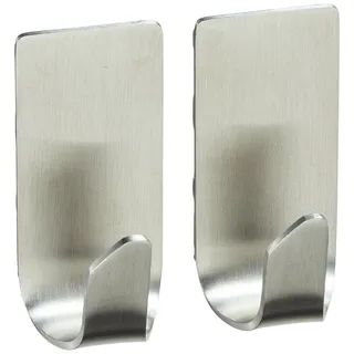 Tesa Handtuchhaken Edelstahl Silber