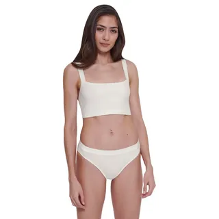 SLOGGI Damen Sloggi GO Casual Top, Silk White, XL