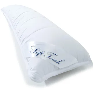 Aqua-Textil Seitenschläferkissen 40 x 145 cm Mikrofaser Stillkissen Hohlfaser Kissen Schwangerschaftskissen