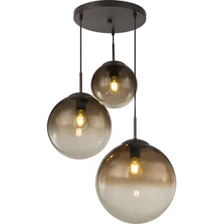 GLOBO VARUS 3-flg. 51 cm rund braun/gold