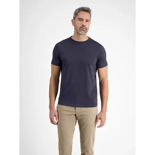 Lerros T-Shirt im Basic-Look, blau