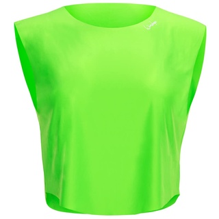 Winshape Damen Functional Light Cropped Top Aet115 T-Shirt, Neon-grün, M EU