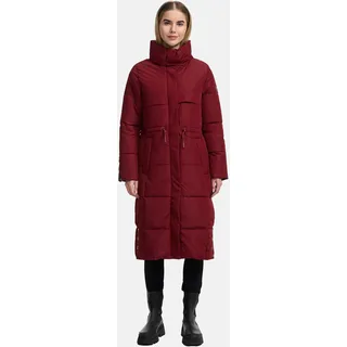 Navahoo Wintermantel »Steppmantel Der Wahnsinn 14«, rot