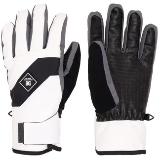 Snowboardhandschuhe DC SHOES "Franchise", Herren, Gr. L, weiß, Obermaterial: 100% Polyurethan;, Handschuhe Snowboardhandschuhe