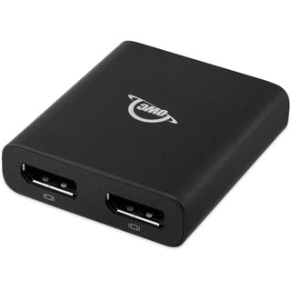 OWC Thunderbolt Dual DisplayPort Adapter - einfaches Hinzufügen von 4K-, 5K- oder 8K-Bildschirmen zu Ihrem Computer