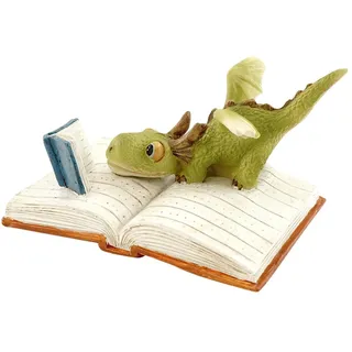 Top Collection Miniaturfigur für Feengarten und Terrarium, Drache lesbar