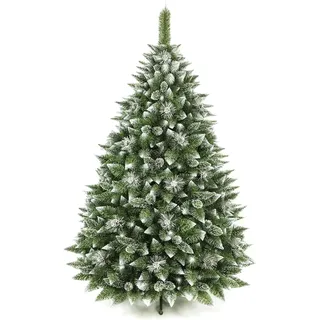 AmeliaHome Künstlicher Weihnachtsbaum 250 cm Tannenbaum Christbaum Kiefer PVC Weihnachtsdeko Lemmy