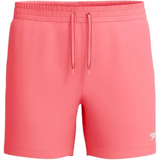 Speedo Herren Watershort Badehose 16"| Schnell trocknend | Bequemer Sitz | Klassischer Style | Tunnelzugbund Badehose, Coral Sands, XXL