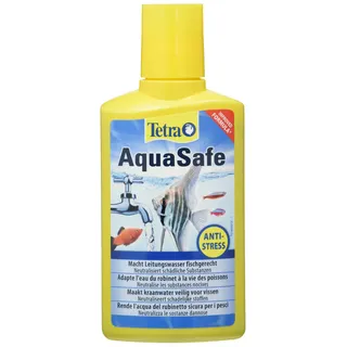 Tetra AquaSafe Macht das Leitungswasser sicher, neutralisiert schädliche Substanzen für Fische, 250 ml