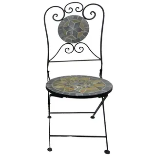 Mojawo Mosaik Klappstuhl 42 x 53 x 88 cm mehrfarbig