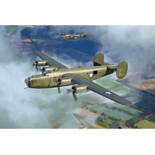 HobbyBoss - 1/48 B-24D Liberator - Plastik-Modellbau - Maßstab: 1:48