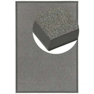 DEKOWE Basic S2 Twill Outdoor-Teppich 67 x 133 cm Platin