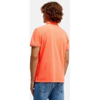 Camp David Poloshirt Windsurfing Kurzarmshirt mit Polokragen - Orange