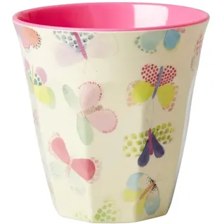 Rice Becher Melaminbecher aus 100% Melamin medium (Schmetterling)