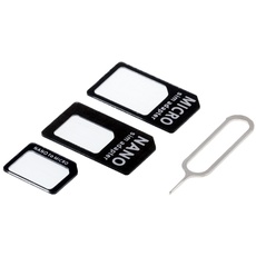 Bild von 3-in-1 Sim-Karten Adapter Set (Nano, Micro, Standard)