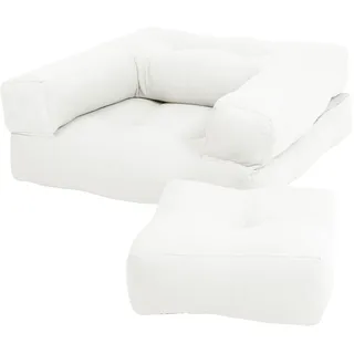 Karup Sessel Mini Cube Baumwolle, Polyester 60 x 135 x 60 cm Beige