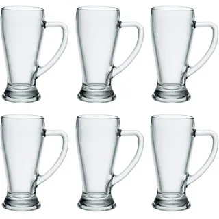 Bormioli Rocco Bayerner Bierkrug - 39,2 cl - Packung mit 6 Stück