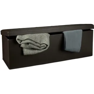 Relaxdays 10019045_93 Hocker/Ottomane Rechteck