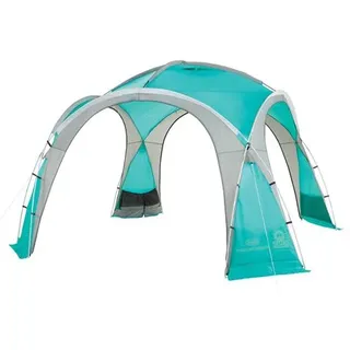 Coleman Event Dome XL 4,5 x 4,5 m inkl. 4 Seitenteile Blau/Weiß
