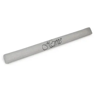 Beautissu Zugluftstopper Tuuli HO 8x90cm Hellgrau , Textil , 8x90 cm , Teppiche und Böden