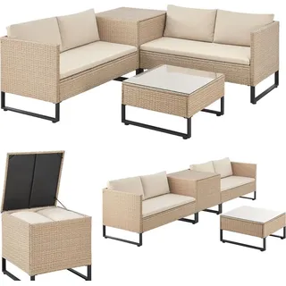 Juskys Santorini Loungeset beige