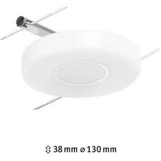 Paulmann LED Seilsystem DiscLED Einzelspot - Silber