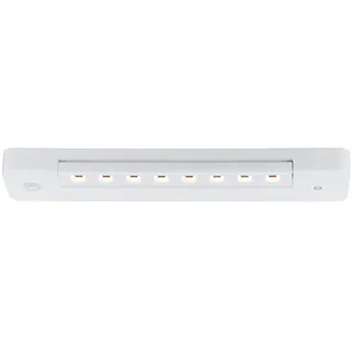 Paulmann LED Lichtleiste, 1, Stk., Warmweiß LEDSmartLightbatteriebetrieben+ Schalter An/Aus/Dimmen&Bewegungsmelder, chromfarben