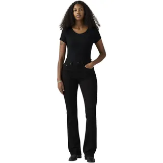 Levi's für Damen. 18759-0184 Bootcut High Rise Jeans - Black - 26 - 28