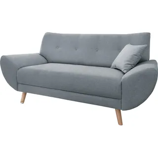 Home Affaire Couch Polyester 2-Sitzer Blau