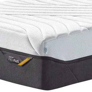 Tempur Matratze PRO Pl.med.firm.hybr. , Anthrazit, Weiß , Textil , Füllung: Viskoelastischer Kern , rechteckig , 100x200 cm , Über- und Sondergrößen erhältlich, Bezug abnehmbar/waschbar, für verstellbare Lattenroste geeignet, alternative Größen erhältlich, Bezug rundum abnehmbar , Schlafzimmer, Matratzen, Viscomatratzen