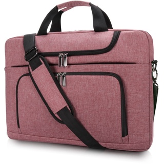 BERTASCHE Laptoptasche Damen, Notebooktasche 15.6 Zoll, kompakte Computertasche für Business, Arbeit, Uni, Umhängetasche für schlank, strapazierfähiger