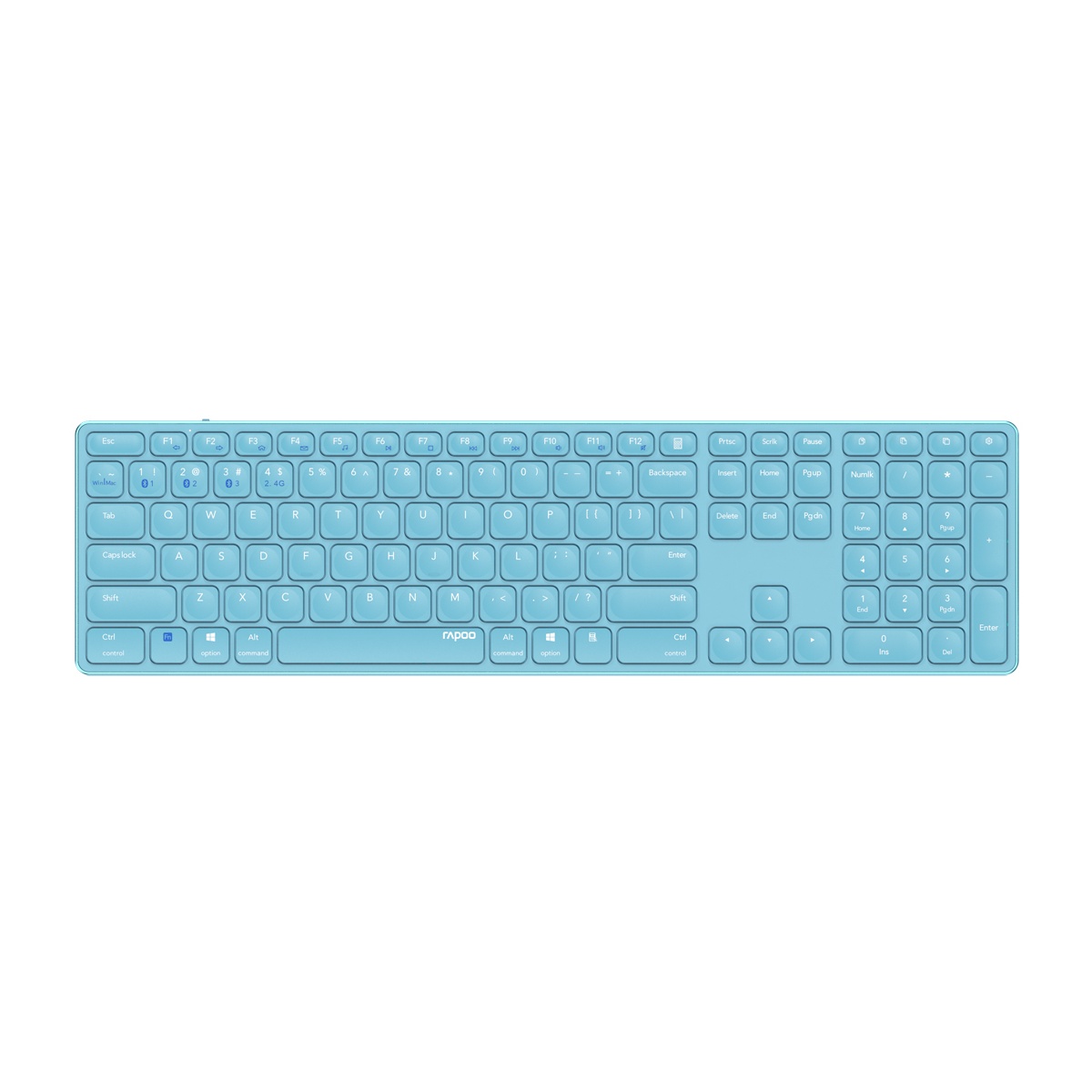 Bild von E9800M Multi-mode Wireless Ultra-slim Keyboard Blau
