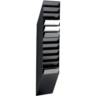Durable Prospektspenderset Flexiboxx 12 A4 schwarz