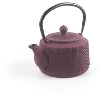 Ibili Eisen Chinesische Teekanne 0.80l - Red - One Size