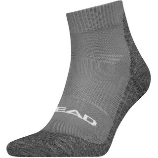 Head Kurzsocken »HEAD HIKING COOL QUARTER 1P«, grau