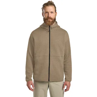 Jack Wolfskin Herren Sweatjacke mit Kapuze und Reißverschluss Mogari Hooded Full Zip atmungsaktiv leicht elastisch für Männer Outdoor und Alltag