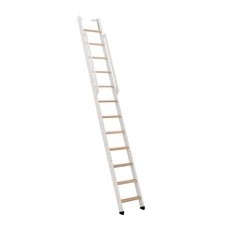 Minka Raumspartreppe Strong Buche Weiß mit 12 Stufen Geschoßhöhe 290 cm