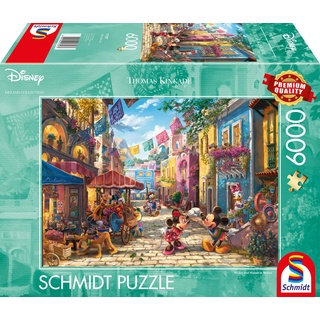 Schmidt Spiele Thomas Kinkade Disney Mickey & Minnie in Mexico (57397)