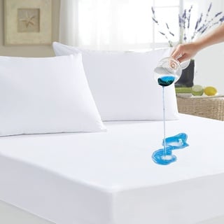 Family Bedding Matratzenschoner für Einzelbett, Frottee, 100% wasserdicht, 90 x 192 cm